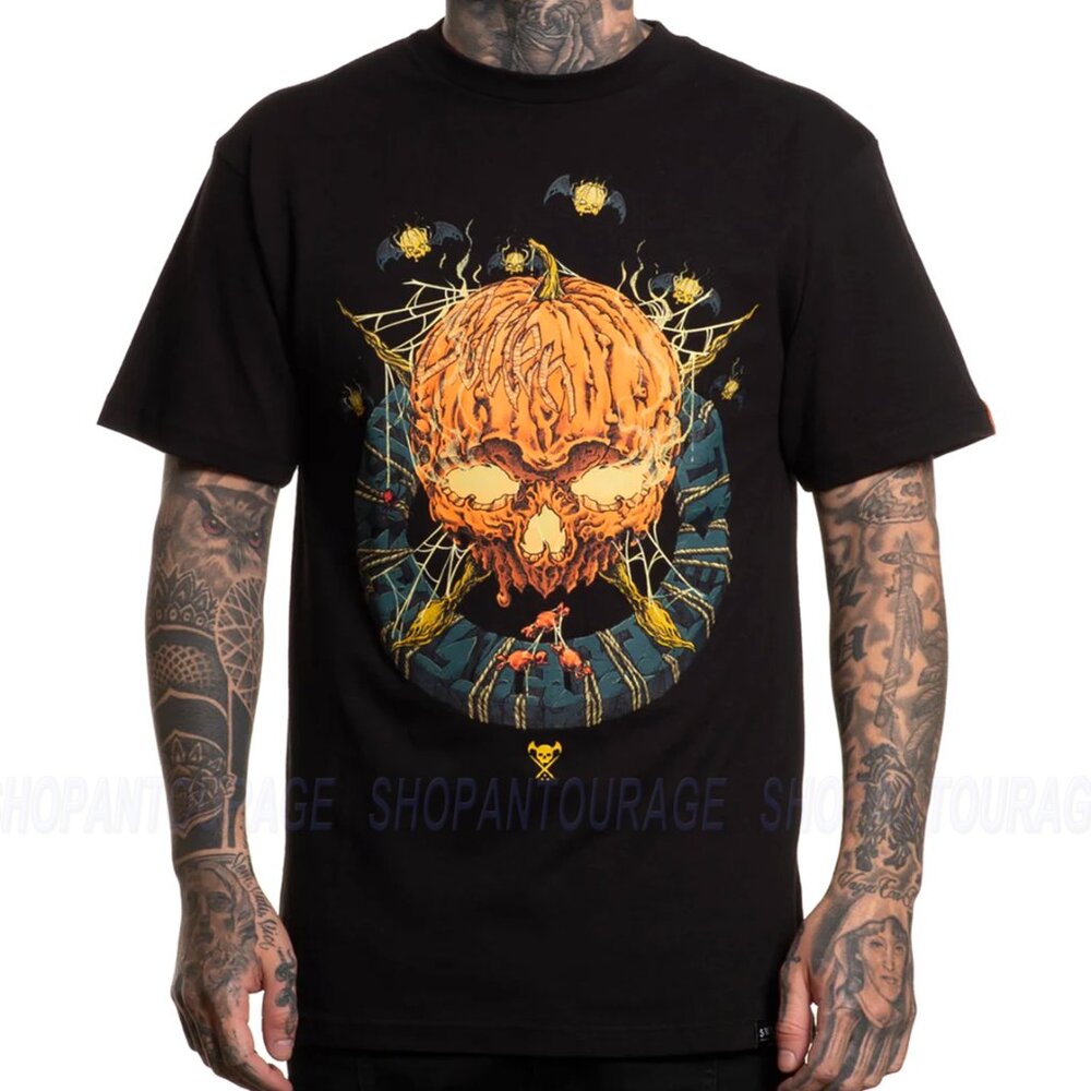 Sullen Art Collective Pumpkin Badge Standard SCM6384 Short Sleeve Men`s T-shirt